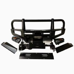 Youngsoul 4X4 Pickup Truck steel Front Bumper Bull Bar for LC76 LC79 LC80 LC100 LC200 LC300 Universal Auto Spare Parts