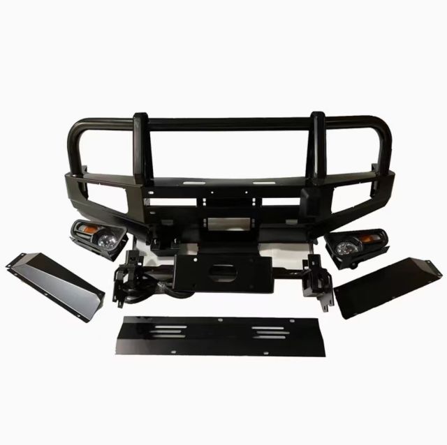 Youngsoul 4X4 Pickup Truck steel Front Bumper Bull Bar for LC76 LC79 LC80 LC100 LC200 LC300 Universal Auto Spare Parts