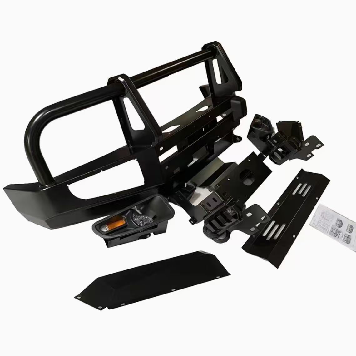 Youngsoul 4X4 Pickup Truck steel Front Bumper Bull Bar for LC76 LC79 LC80 LC100 LC200 LC300 Universal Auto Spare Parts