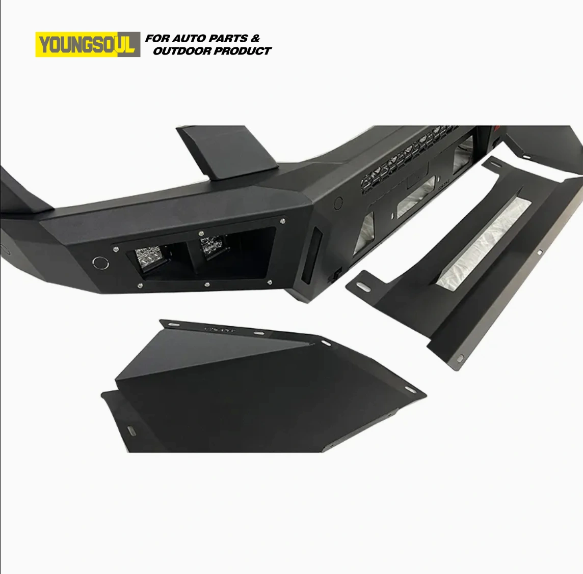 Detailed View of Front Bumper Construction