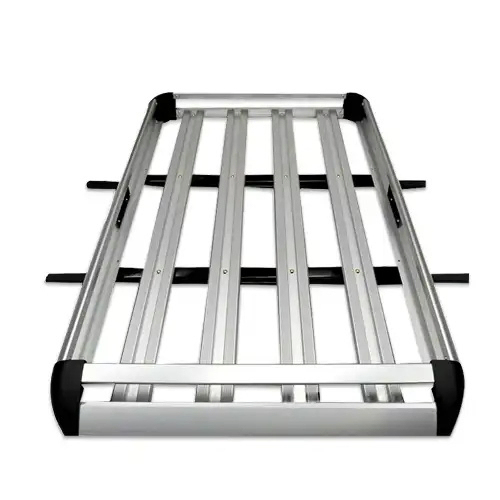 Manufacturer New 4X4 Heavy Duty Truck Steel Roof Cargo Luggage Aluminium Platform Luggage Carriers Basket Cross Roof Rack