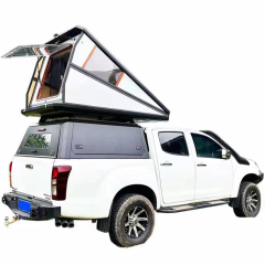 Youngsoul 2024straight Hydraulic Pressure Pop up Camping 2-3 Person Automatic SUV Truck Rooftop Tents Hard Cover Car Roof Top Tent
