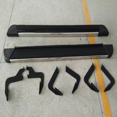 Universal Car Accessories Steel Car Side Running Boards Pedal Side Steps for Fortuner 2016-2021