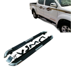 Auto Exterior Accessories Stainless Steel Running Board Side Step Board Universal for Hilux Vigo Revo Rocco Dmax