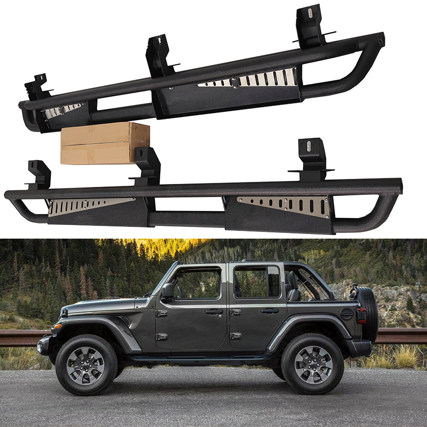 Manufacturer Hot Sale 4X4 Accessories Side Step Foot Step Bar Running Board for SUV Pickup Hilux Revo