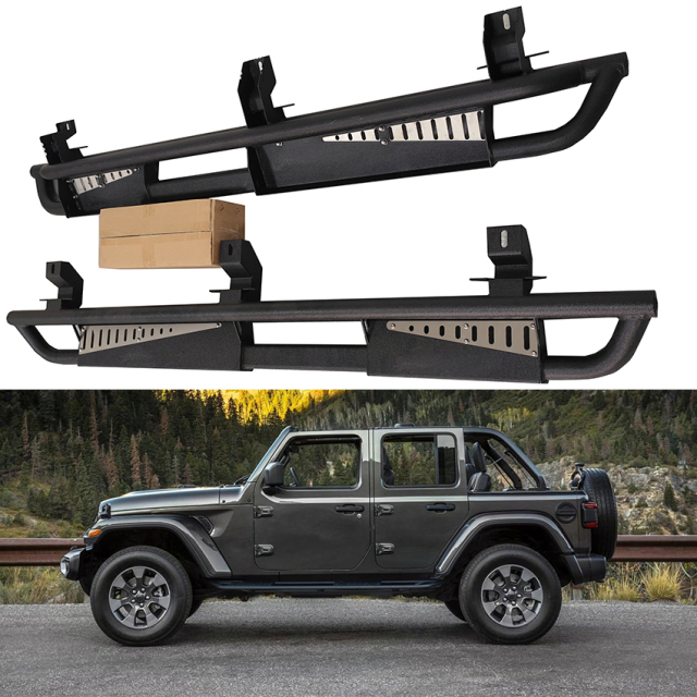 Manufacturer Hot Sale 4X4 Accessories Side Step Foot Step Bar Running Board for SUV Pickup Hilux Revo