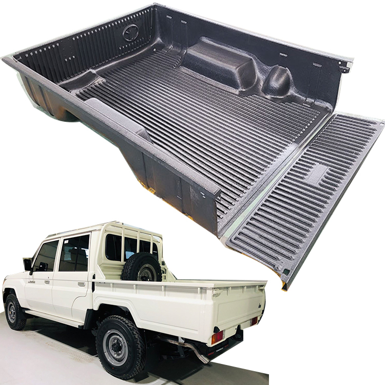 Factory Wholesale Durable HDPE Material Bed Liner Pickup Truck Bedliner Accessories for LC79