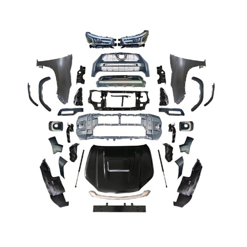 Auto Spare Parts Body Kits for Hilux 2008-2012 Update Toyota Hilux Rocco Front Spares Bodykits