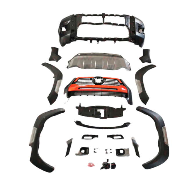 Complete Full Set Facelift Body Kits for Revo Upgrade Rocco Auto Spare Parts Accessories Front Bumper Grille