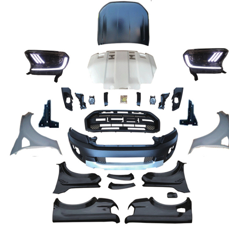 Professional Manufacturer 4X4 off Road Body Kit for Upgrade Ranger T6 Front Bumper Spare Accessories