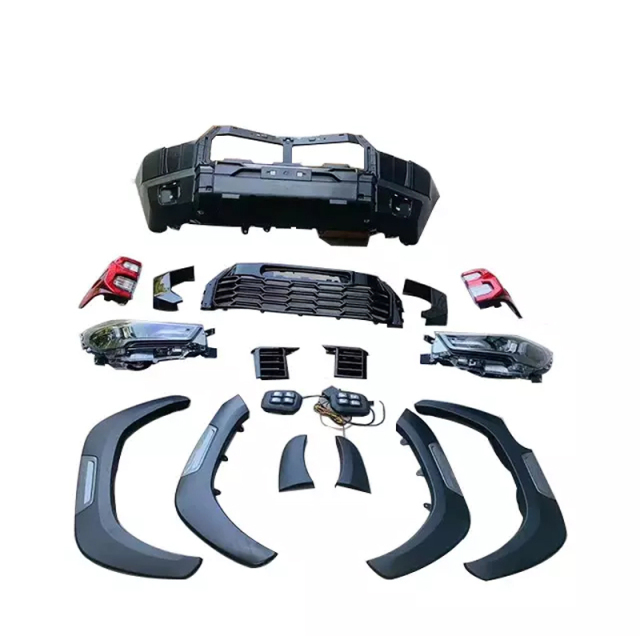 Full Sets Hilux Revo Upgrade Bodykits Conversion Front Bumper Body Kits Auto Spare Accessories with Fender Flare