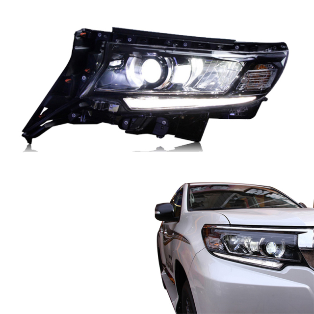Wholesale Car Spare Part Auto Accessory Body Parts Headlight LED Front Head Lamp for Prado 2018-2020