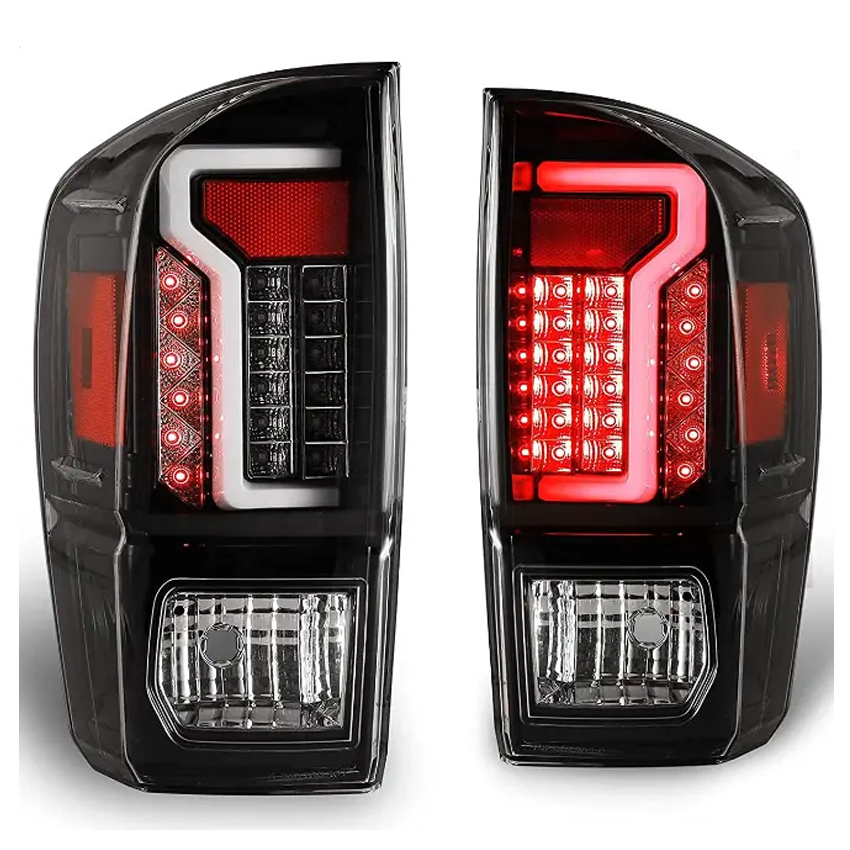 Customized Car Tail Rear Lamp with Brake Light Offroad Pickup Truck LED Tail Light for Tacoma 2016 - 2021