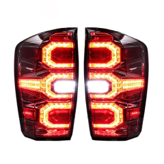 Pickup Accessories LED Tail Light Rear Lamp Brake Turn Signal Rear Reverse Brake Light Replacement for Tacoma 2016+