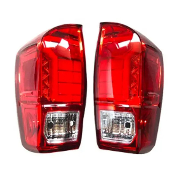 Red Taillight Backlight Back Rear Lights Tail Lamp Dynamic Tail Light for Tacoma 2016-2021