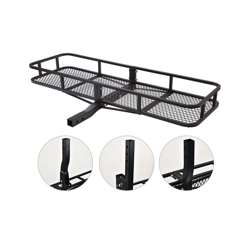 High Quality Foldable 4X4 Accessories Car Rear SUV Luggage Rack Universal Car Rear Cargo Carrier Basket