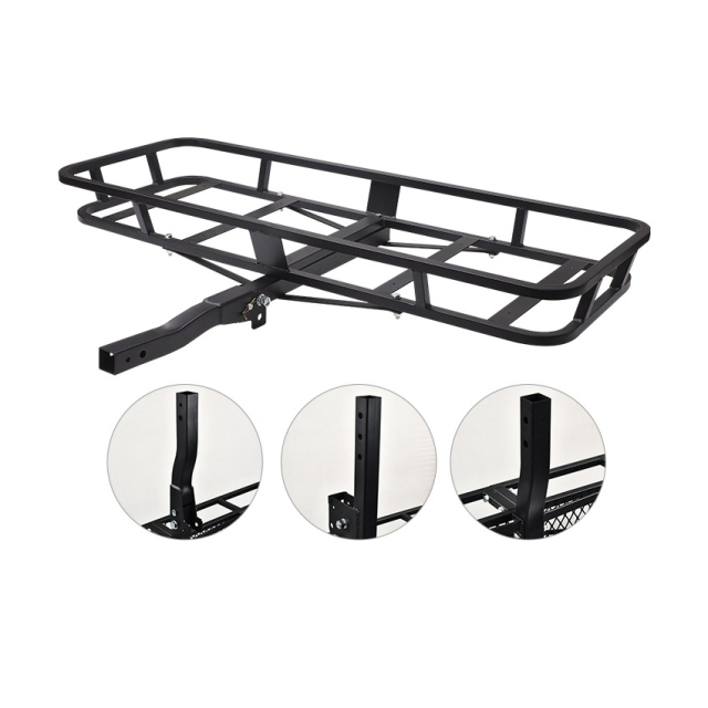 Universal Offroad Cargo Carrier Rear Tow Bar Luggage Rack for Offroad Pickups Trucks Exterior Accessories