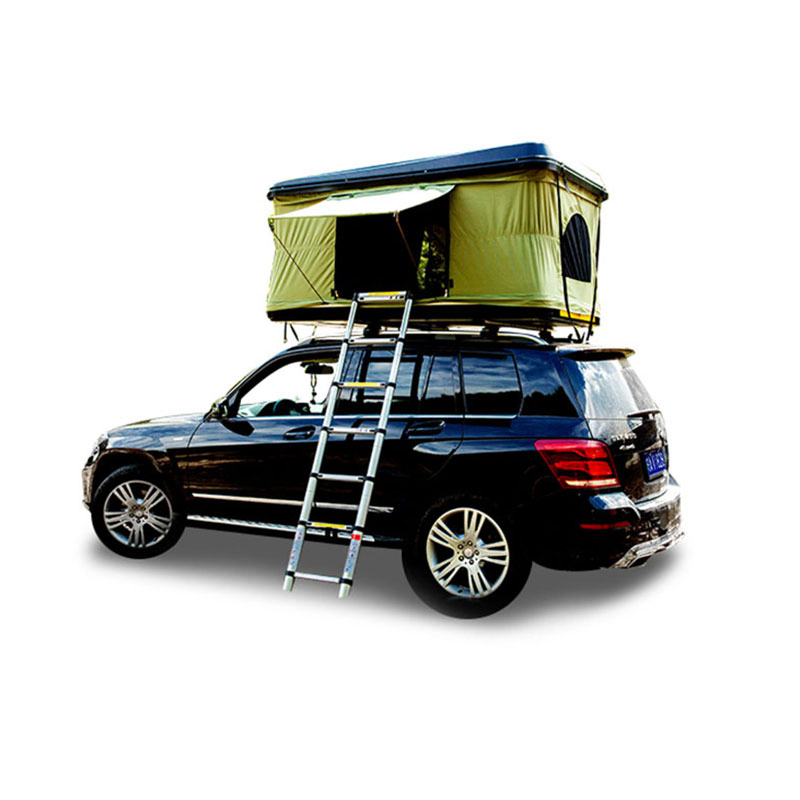 Youngsoul 1-3 Person Camping Waterproof Roof Aluminum Shell Car Rooftop Tent Hard Shell Roof Top Tent for Sale