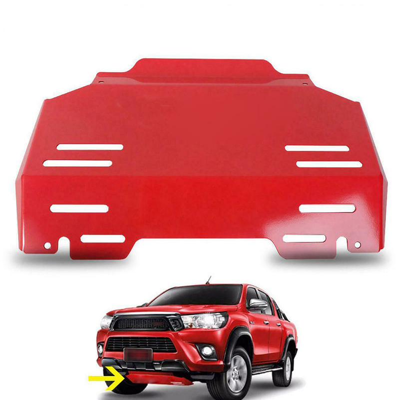 Factory Wholesale Skid Plate for Hilux Rocco 4WD Exterior Accessories Engine Protecting Steel Under Engine Guard Cover