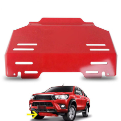 Factory Wholesale Skid Plate for Hilux Rocco 4WD Exterior Accessories Engine Protecting Steel Under Engine Guard Cover