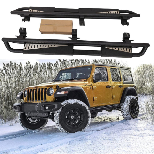 Manufacturer Hot Sale 4X4 Accessories Side Step Foot Step Bar Running Board for SUV Pickup Hilux Revo