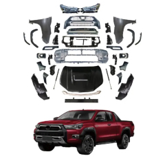 Auto Spare Parts Body Kits for Hilux 2008-2012 Update Toyota Hilux Rocco Front Spares Bodykits