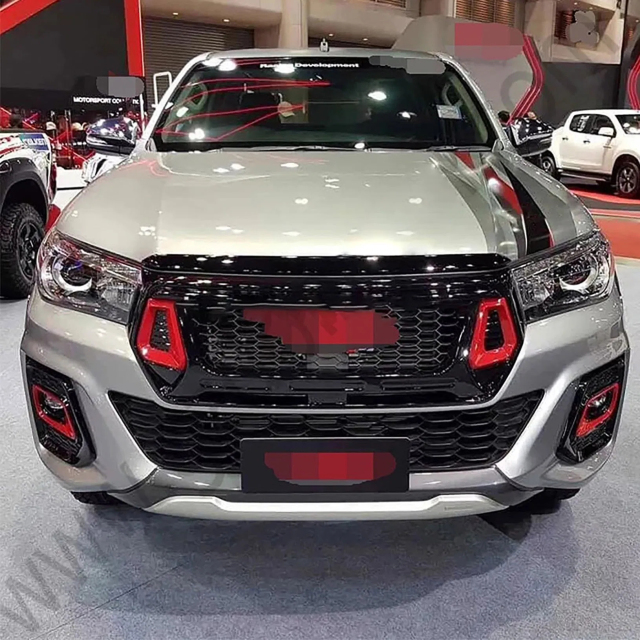 Hilux Body Kits 2012-2014 Upgrade to Hilux Rocco New Facelift Modify Bodykits Auto Spare Parts