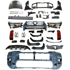 Full Set 4X4 Trucks Vigo Upgrade Rocco Front Bumper Body Kits Accessories with Headlights Customization