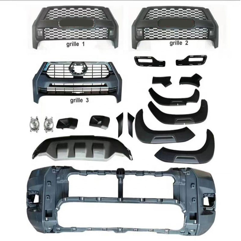 Complete Full Set Facelift Body Kits for Revo Upgrade Rocco Auto Spare Parts Accessories Front Bumper Grille