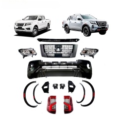 Perfect Fitment Car Accessories Front Bumpers Bodykit for Np300 Auto Spare Parts with Headlight