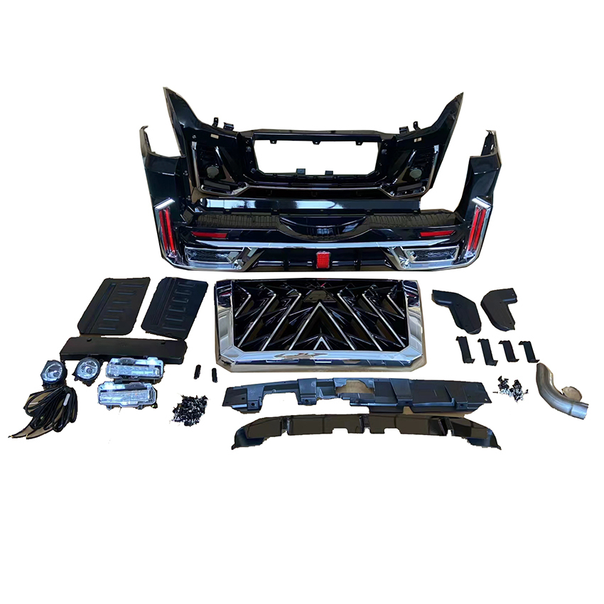 High Quality Upgrade Facelift to 2018 Prado Bodykit Set Auto Accessories for Land Cruiser Landcruiser Prado Body Kit Fj150 2010-2017