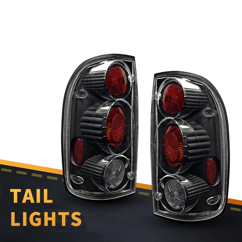 OEM Factory Upgrade Taillights Modified Car Accessories Tail Rear Light LED or Xenon Lamp for Toyota Tacoma 2001 2002 2003 2004