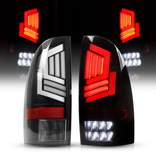 LED Taillights Rear Light Assembly Modified Tail Lights Lamp for Toyota Tacoma 2013 2014 2015