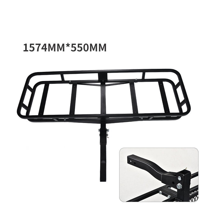 Universal Offroad Cargo Carrier Rear Tow Bar Luggage Rack for Offroad Pickups Trucks Exterior Accessories