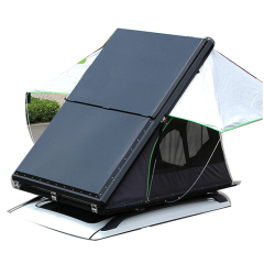 Youngsoul Hot Sale Quick Automatic Opening Camping Hiking Waterproof Aluminum Triangle Car Roof Top Tent with Window