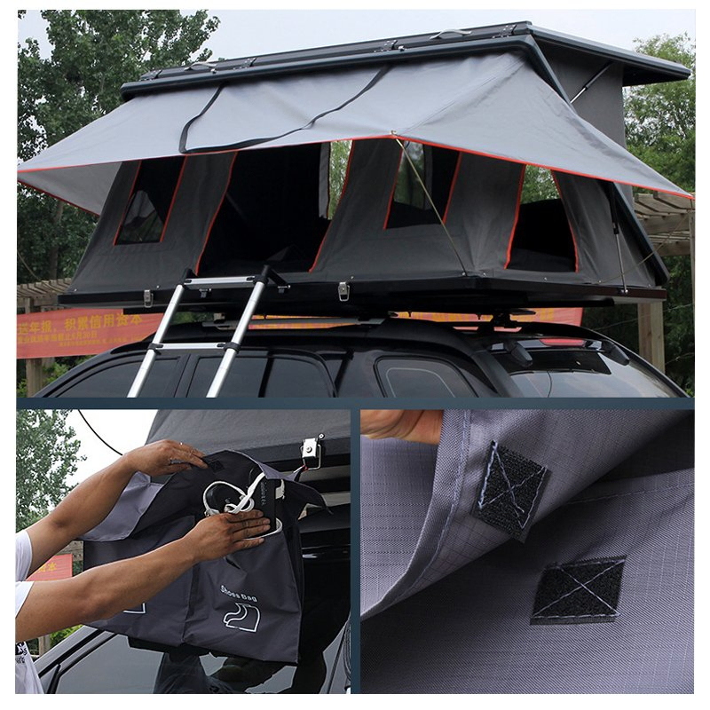 Youngsoul Two Layer Roof Top Tent Hard Shell Camper Trailer Rooftop Tent Car Truck 4X4 Camping Car Top Auto Roof Tent Waterproof