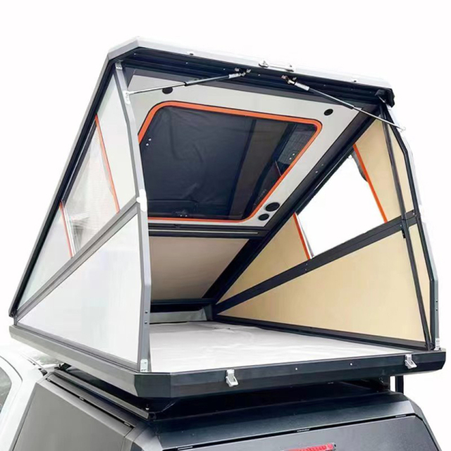 Youngsoul 2024straight Hydraulic Pressure Pop up Camping 2-3 Person Automatic SUV Truck Rooftop Tents Hard Cover Car Roof Top Tent