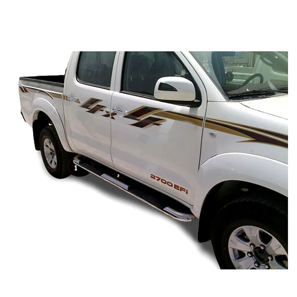 Auto Exterior Accessories Stainless Steel Running Board Side Step Board Universal for Hilux Vigo Revo Rocco Dmax
