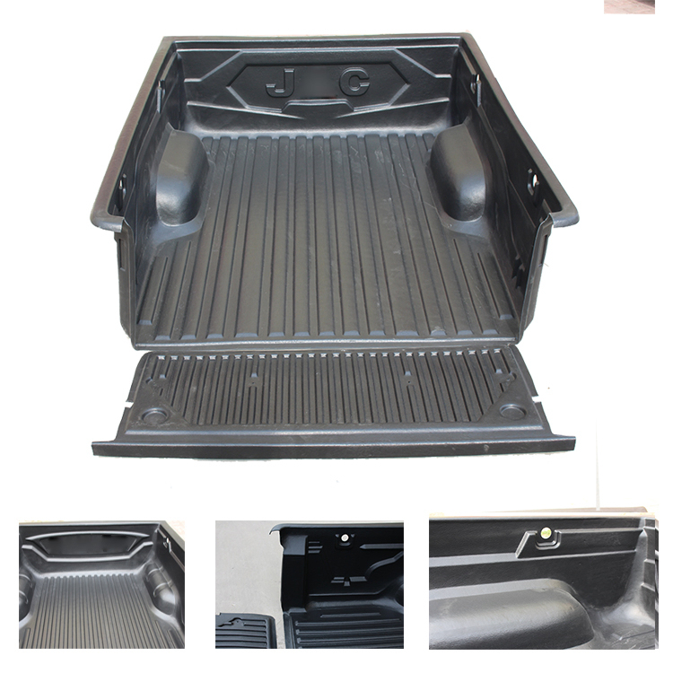 4X4 Parts Bed Liner Bedliner Replacement Plastic Bed Liners Spare Accessories for JAC T8 Black for Universal Pickups