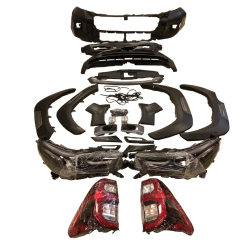Car Accessories Front Bumper Facelift Bodykit Body Kit for Toyota Hilux Vigo 2008-2012 Upgrade to 2021 Revo Rocco