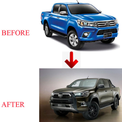Complete Full Set Facelift Body Kits for Revo Upgrade Rocco Auto Spare Parts Accessories Front Bumper Grille