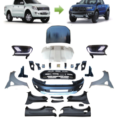 Professional Manufacturer 4X4 off Road Body Kit for Upgrade Ranger T6 Front Bumper Spare Accessories