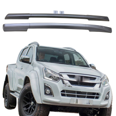 Aluminum Alloy Car Accessories Paste Cross Bar Luggage Rack Rails for Isuzu D-Max 2012-2020 Roof Rail