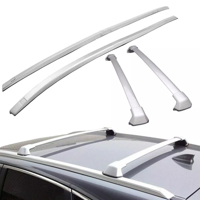 Car Accessories Original Style Aluminum Alloy Roof Rack Luggage Rack Side Rails Roof Rails for Honda CRV 2012-2016