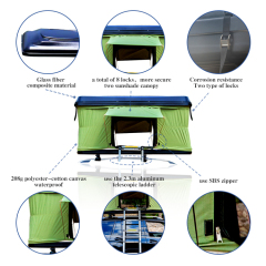 Youngsoul 1-3 Person Camping Waterproof Roof Aluminum Shell Car Rooftop Tent Hard Shell Roof Top Tent for Sale