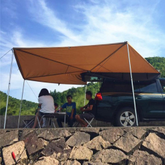 Youngsoul 4X4 Offroad Waterproof Camping 270 Degree Fan Fox Wing Side Awning Tent for SUV Camper Trail RV