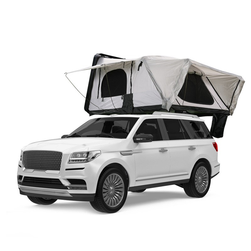 Youngsoul Overland Car Multi Angle Awning Pop up Aluminum Triangular Hard Top Roof Top Tent