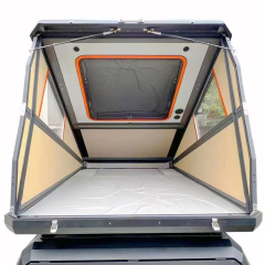 Youngsoul 2024straight Hydraulic Pressure Pop up Camping 2-3 Person Automatic SUV Truck Rooftop Tents Hard Cover Car Roof Top Tent