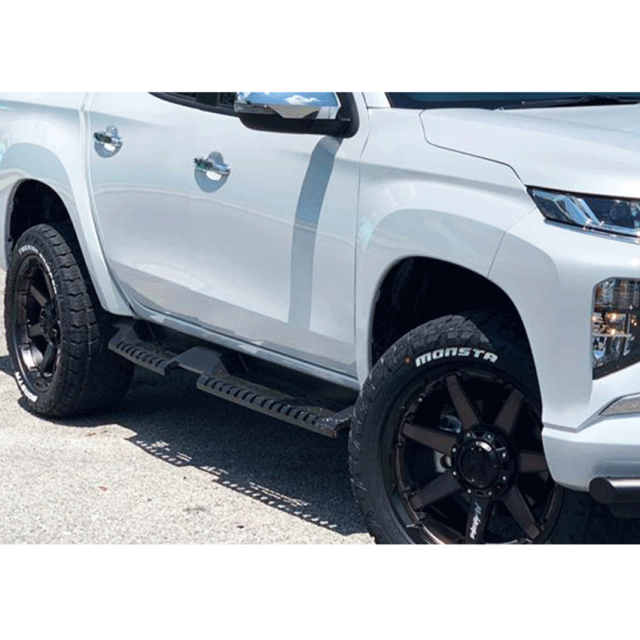 Steel Black Factory Price 4X4 Car Step Board Side Step Bar Running Board for Hilux Ford Ranger Isuzu Dmax