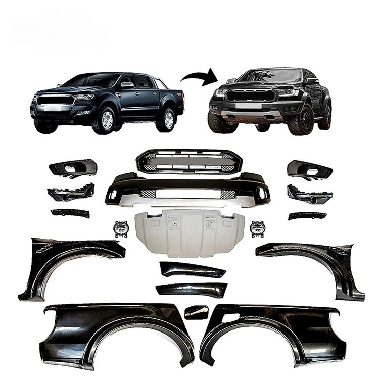 Ranger Front Facelifts Bodykits with Fender Flares Offroad Accessories Body Kit for Ranger T7
